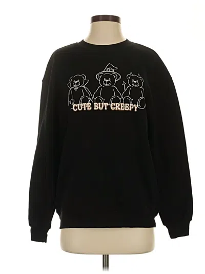Pre-owned Wound Up Sweatshirt In Black