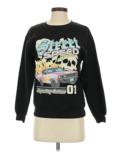 Pre-owned Wound Up Sweatshirt In Black