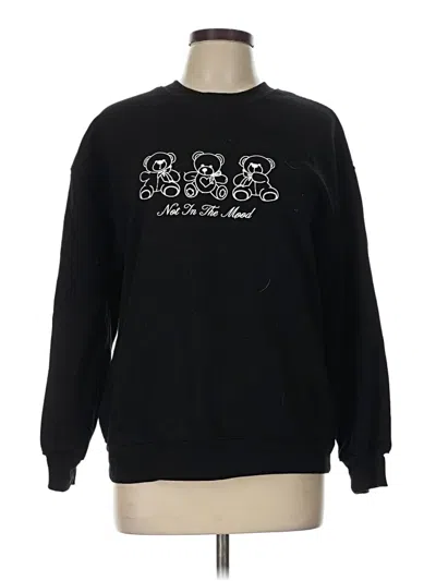 Pre-owned Wound Up Sweatshirt In Black
