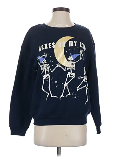 Pre-owned Wound Up Sweatshirt In Blue