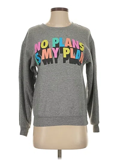 Pre-owned Wound Up Sweatshirt In Gray
