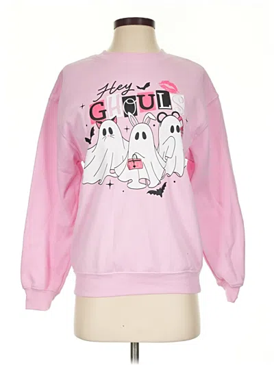 Pre-owned Wound Up Sweatshirt In Pink