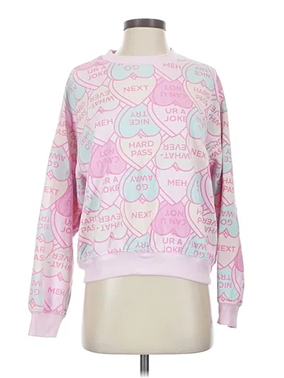 Pre-owned Wound Up Sweatshirt In Pink