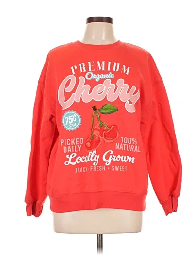 Pre-owned Wound Up Sweatshirt In Red