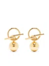 Wouters & Hendrix Ball Drop Earrings In Gold