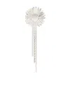 Wouters & Hendrix Daisy-motif Drop Earrings In Silver