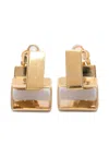 Wouters & Hendrix Geometric Clip-on Earrings In Gold