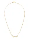 Wouters & Hendrix Gold 18k Gold I Love You Necklace In Gold