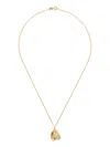Wouters & Hendrix Gold 18k Gold Mussel Diamond Necklace In Gold