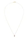 Wouters & Hendrix Gold 18k Gold Ruby And Diamond Necklace In Gold