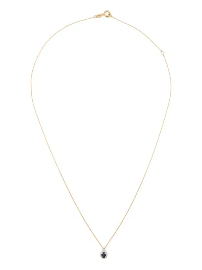 Wouters & Hendrix Gold 18k Gold Sapphire Diamond Necklace