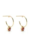 Wouters & Hendrix Gold 18k Yellow Gold Hoop Earrings In Gold