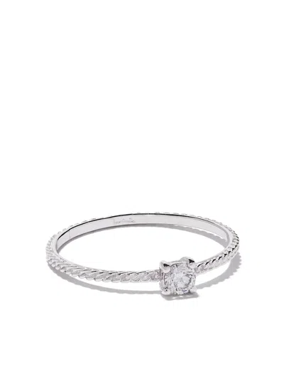 Wouters & Hendrix Gold 18kt Gold Diamond Uzerai Exclusive Ring In White Gold