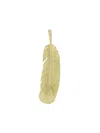 Wouters & Hendrix Gold 18kt Gold Feather Diamond Earring In Metallic