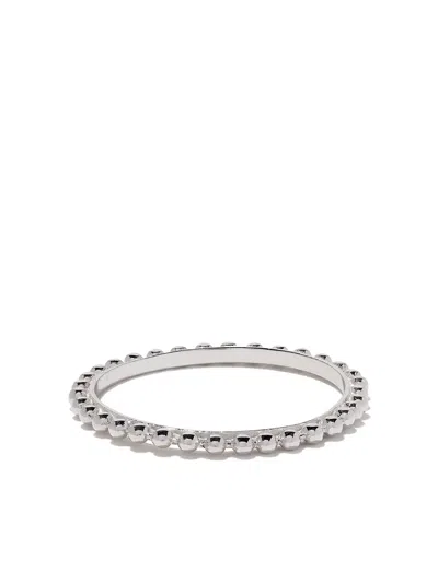 Wouters & Hendrix Gold 18kt White Gold Ball Chain Ring