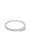 Wouters & Hendrix Gold 18kt White Gold Chain Diamond Ring In White Gold
