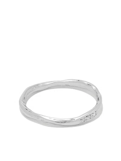 Wouters & Hendrix Gold 18kt White Gold Diamond Band