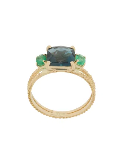 Wouters & Hendrix Gold 18kt Yellow Gold Charleston Chapters Ring