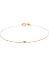 Wouters & Hendrix Gold Single Diamond Bracelet In Metallisch