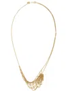 Wouters & Hendrix Gold 'tangled Web' Necklace In Metallic
