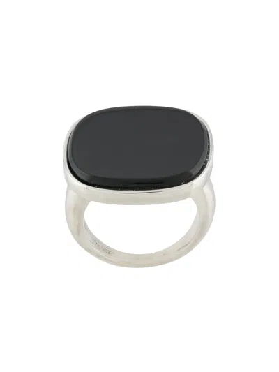 Wouters & Hendrix Midnight Children Statement Ring In Silver
