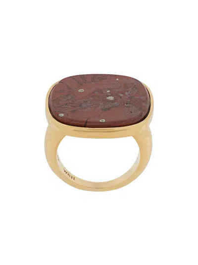 Wouters & Hendrix Rebel Signet Ring In Gold