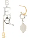 Wouters & Hendrix Rebel Stud Earrings In Silver