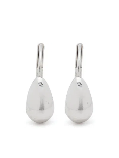Wouters & Hendrix The Tell-tale Heart Stud Earrings In Silver