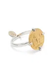 Wouters & Hendrix Coin-appliqué Ring In 银色