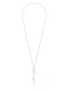 Wouters & Hendrix Gold 18kt Yellow Gold Spikes, Pearls And Claws Necklace In Gold