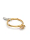 Wouters & Hendrix Logo-engraved Ring In Gold