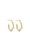 Wouters & Hendrix Medium Silver Hoops In Gold