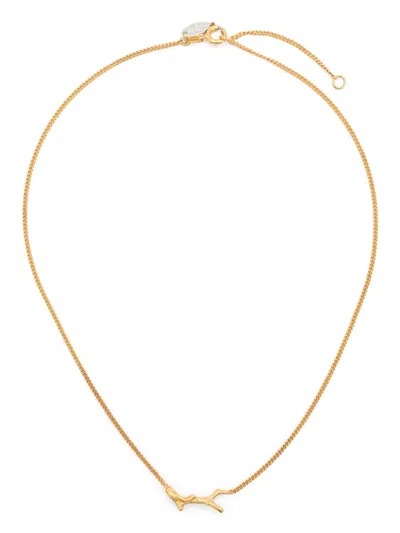 Wouters & Hendrix Sculpted-pendant Necklace In Gold