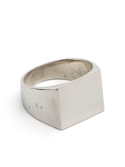 Wouters & Hendrix Square Signet Ring In Silver