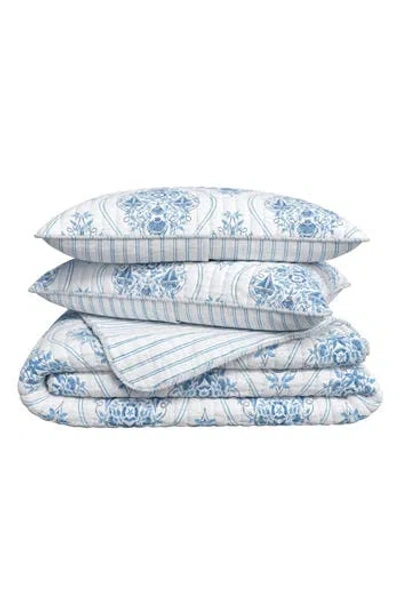 Woven & Weft 3-piece Nautical Medallion Quilt Set