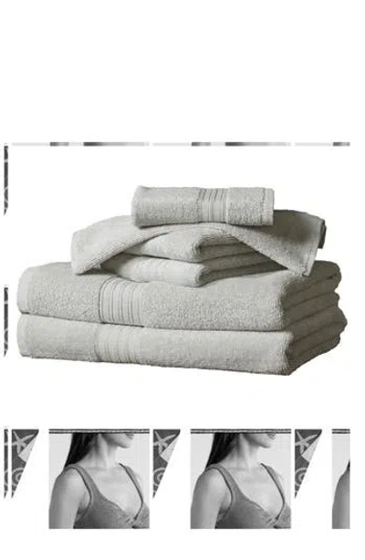 Woven & Weft 6-piece Cotton Bath Towels