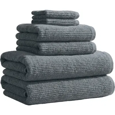 Woven & Weft 6-piece Turkish Cotton Towel Set