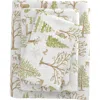 Woven & Weft Animal Lodge Cotton Flannel Sheet Set