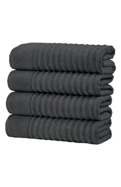 Woven & Weft Combed Cotton 4-pack Bath Towels