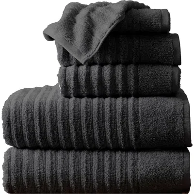 Woven & Weft Combed Cotton 6-piece Towel Set