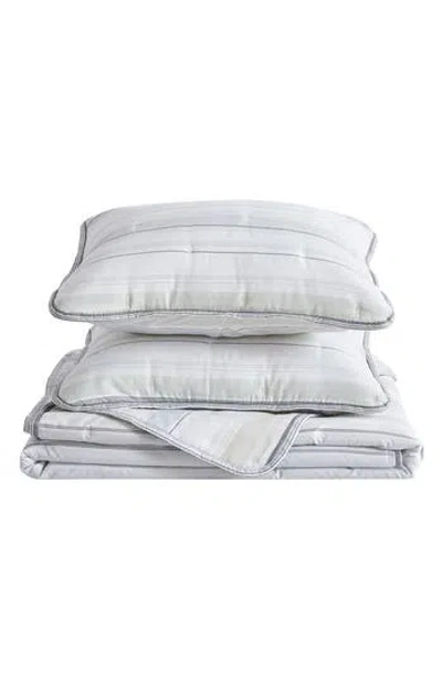 Woven & Weft Dot Stitched Quilt Set In Multi