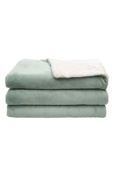Woven & Weft Faux Shearling Reversible Blanket