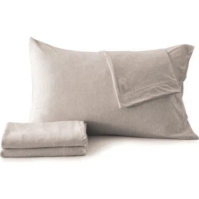 Woven & Weft Heathered Jersey Sheet Set