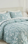 Woven & Weft Holiday 3-piece Comforter Set In Blue