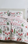 Woven & Weft Holiday 3-piece Comforter Set In Multi