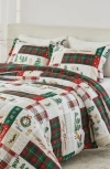Woven & Weft Holiday 3-piece Comforter Set In Multi