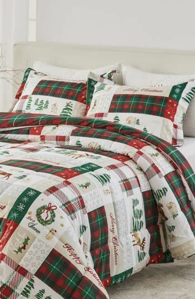 Woven & Weft Holiday 3-piece Comforter Set In Multi