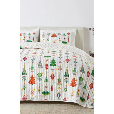 Woven & Weft Holiday 3-piece Quilt Set In Multi