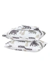 Woven & Weft Holiday Print 4-piece Sheet Set In Bear