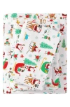Woven & Weft Holiday Print Turkish Cotton Sheet Set
